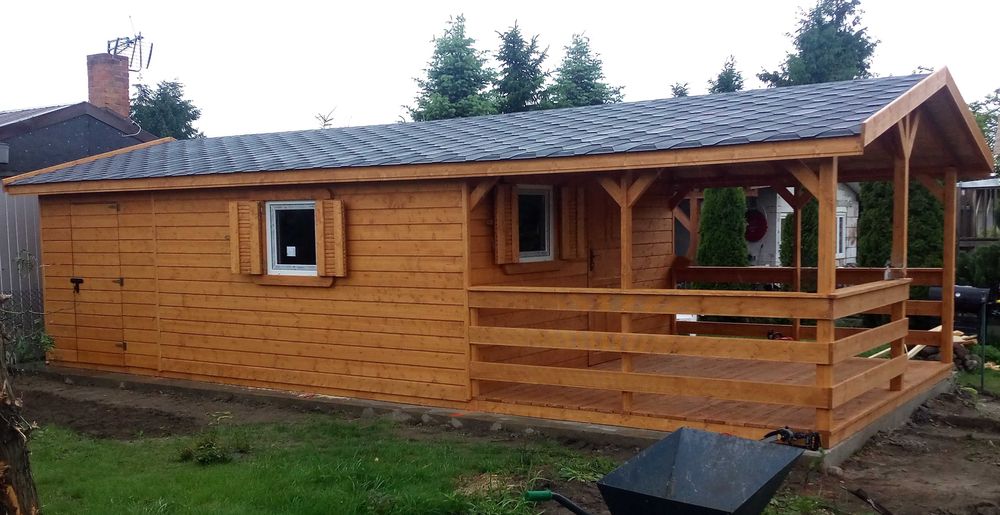 Domki letniskowe STUGA 18 m² bez pozwolenia z montażem