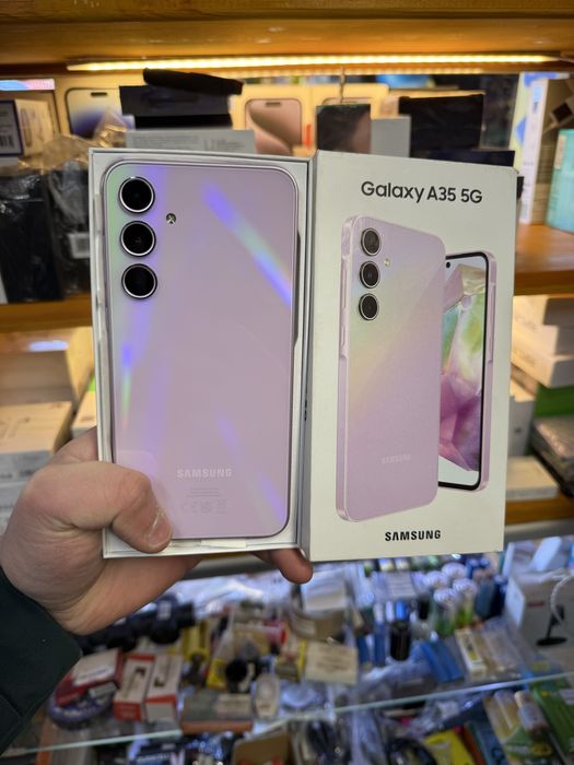 Продам Samsung A35 5G 6/128gb Awesome Lilac состояние нового