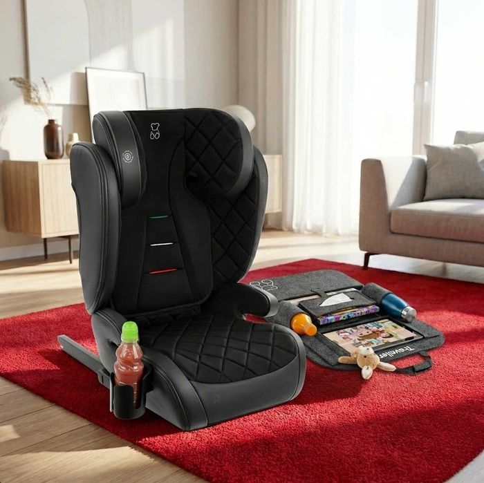 Fotelik Samochodowy ISOFIX 15-36 kg 100-150 cm Dla Dzieci + GRATIS