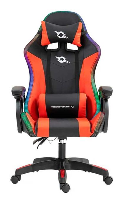 Cadeira gamming com LEDs incorporados