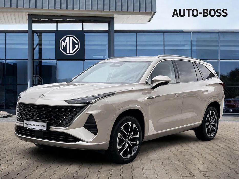 MG S9 Nowy MGS9 Plug-In Hybrid Exclusive Dark 1.5T 299KM Srebrny | Wyprzedaż