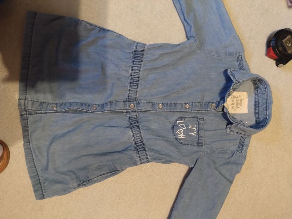 Sukienka jeansowa cool club 92/98