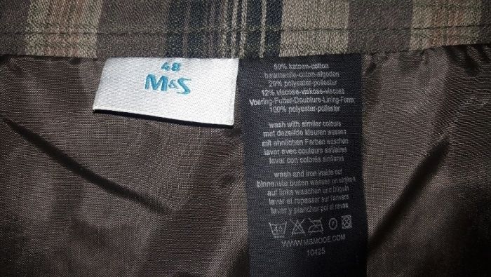 Необычная юбка "marks&spencer", идеальное состояние, 52-54 размер
