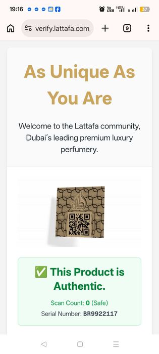 Perfumy arabskie  Lataffa Kamrah
