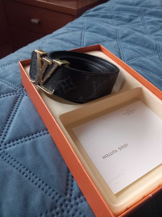 Conjunto Louis Vuitton – Cinto (115 cm) + Carteira Monogram Eclipse