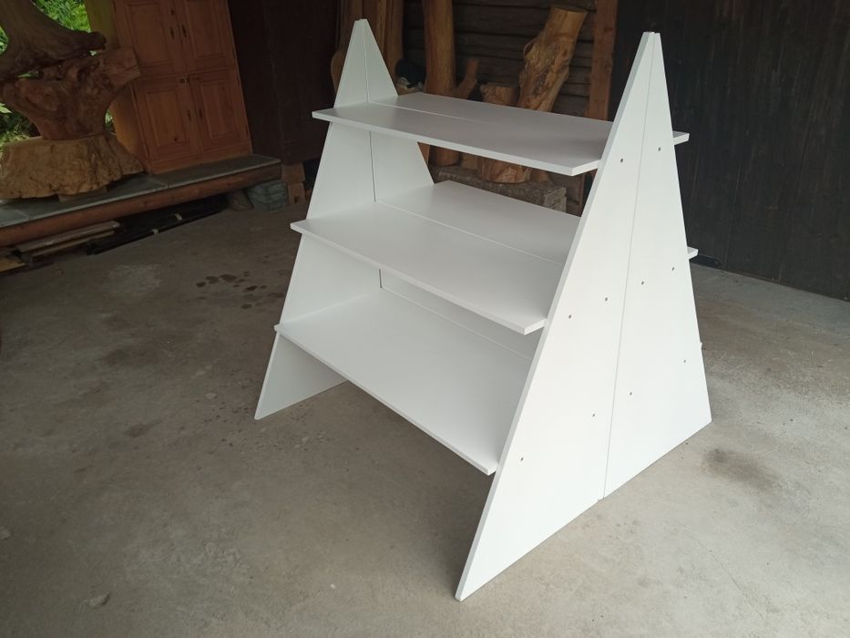 Regał podwójny na Wesela do Restauracji Lite Drewno !