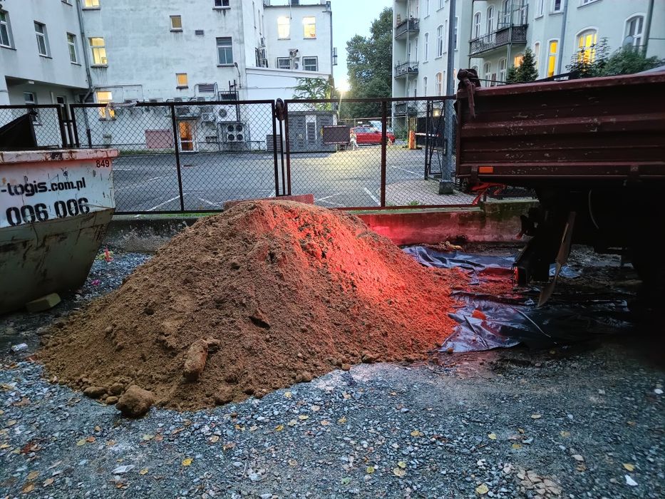 Kruszywa drogowe, żwiry, grysy, piaski, ziemia siana, przekrusz beton