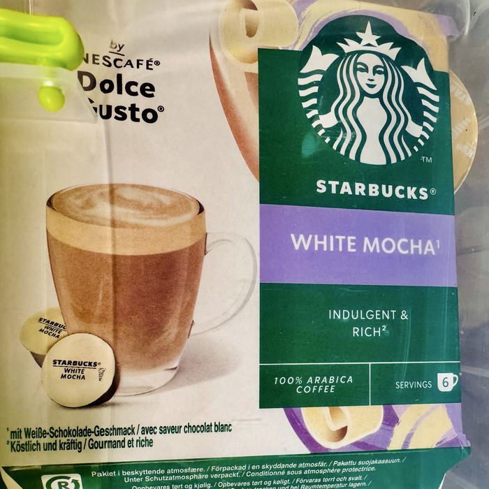 Starbucks Dolce gusto капсули кава без кофеїну