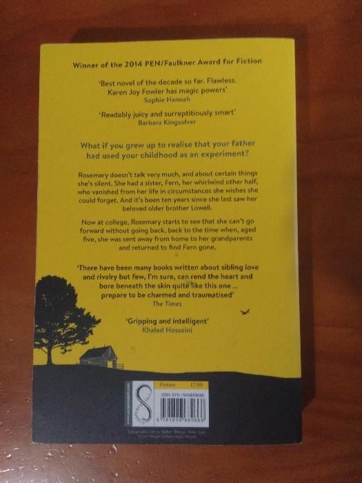 We Are All Completely Beside Ourselves, Karen Joy Fowler