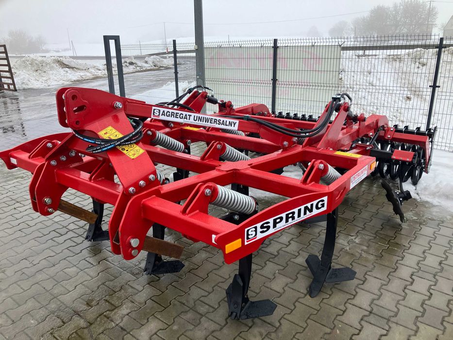 NOWY Agregat Podorywkowo Orkowy/ BEZORKOWIEC Strumyk SPRING 2/2,4/3m