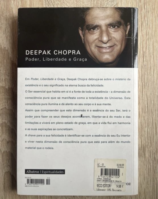 Deepak Chopra - Poder, Liberdade e Graça portugalski