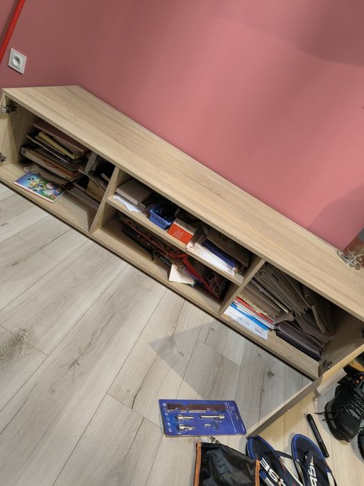 Szafka komoda pod tv 163x37x50 stan dobry +