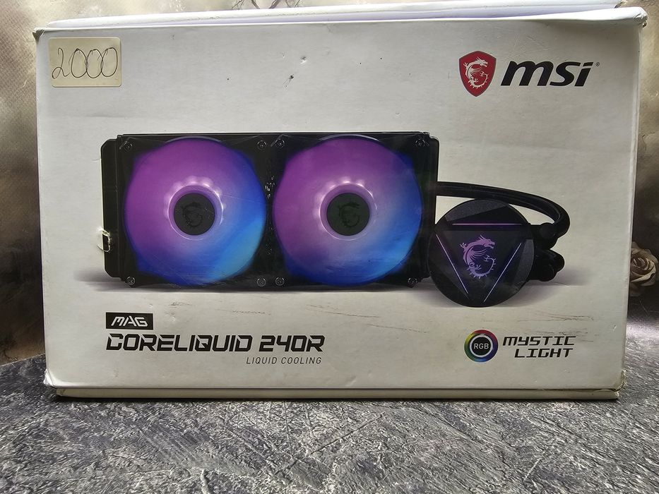 Система рідинного охолодження MSI MAG CoreLiquid 240R V2