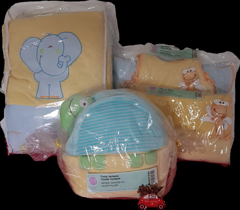 Colecção Polar quarto bebé berço - Protector edredon ninho