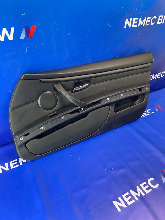 Карта обшивка двері передня права SCHWARZ BMW 3 E92