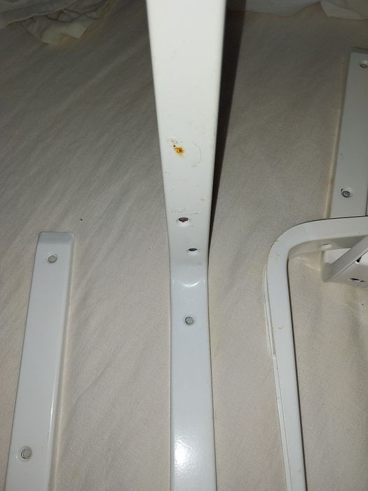 4 suportes para prateleiras 20 x 25cm