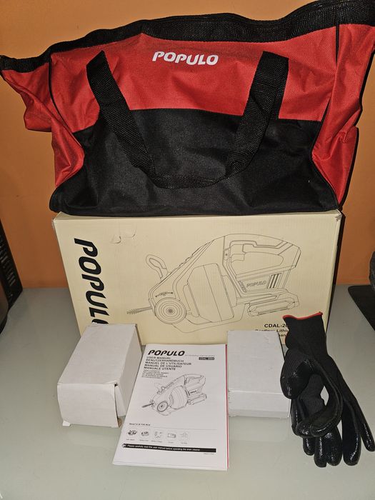 POPULO 20V sem fio eléctrico dreno com escoamento de 25Ft eficiente em