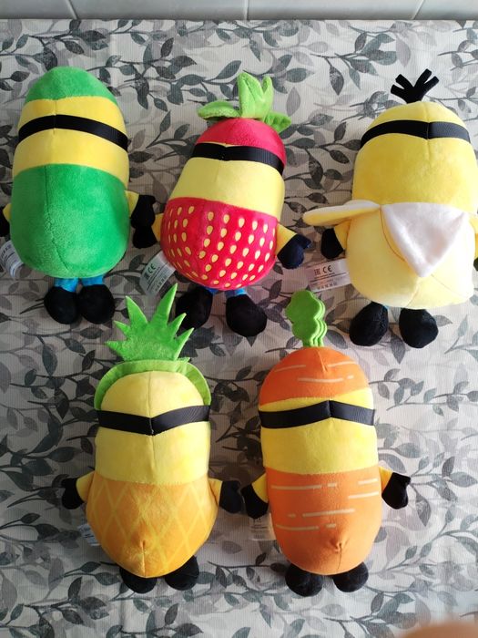 Conjunto de 5 peluches Minions