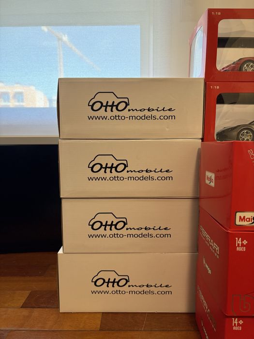 Miniaturas Diecast 1/18 – Otto Mobile, Bburago, BBR, Autoart, Topspeed