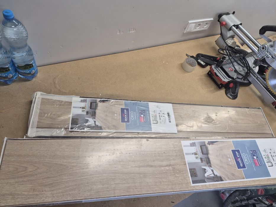 Panele Quick-Step Creo Dąb Naturalny Virginia CR3182 /4 paczki  ok. 6 m² / Nowe