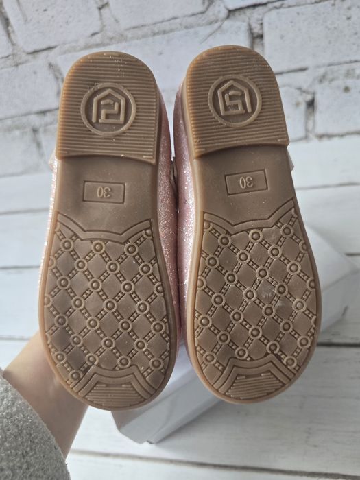 Balerinki baletki eleganckie dziewczęce dla dziewczynki 30 18,5cm nowe