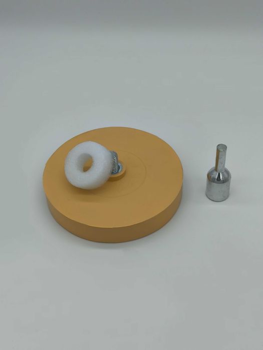 Krążek do Usuwania Kleju Gumowy na Wiertarkę + Adapter