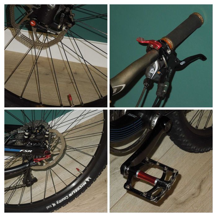 Doinwestowany SPECIALIZED Safire FSR Comp roz. M - 12 kg - SUPER stan!