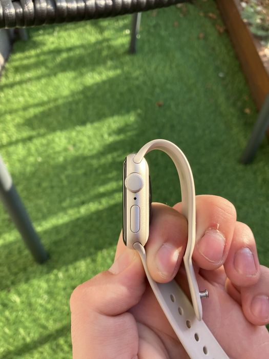 Apple Watch SE 2 gen silver srebrny