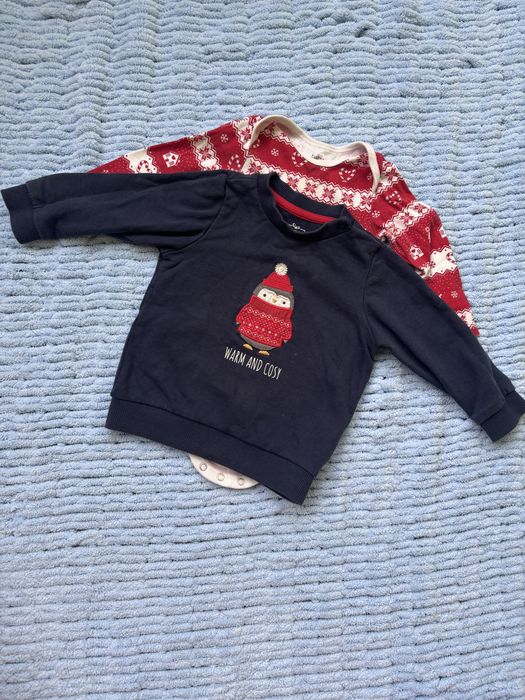 Дитячий світшот, светр + боді  бренду C&A
