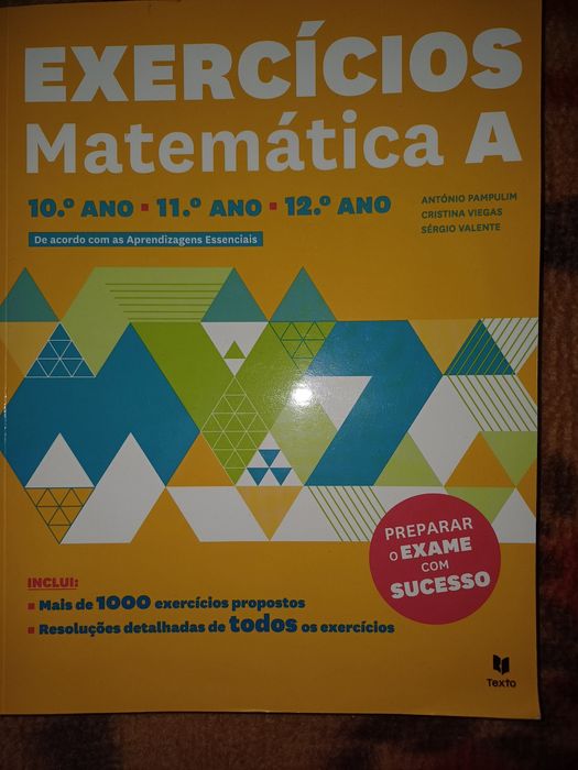 Livro de preparação para exame: Matemática A
