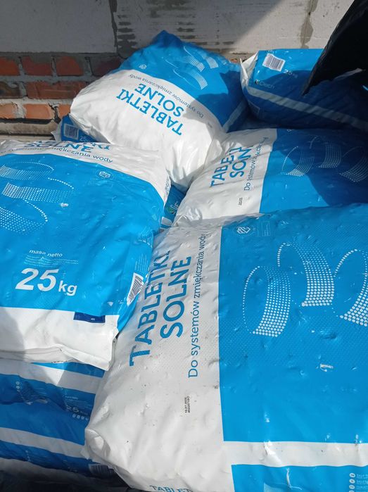 Сіль таблетована 25 кг Польща для водопідготовки