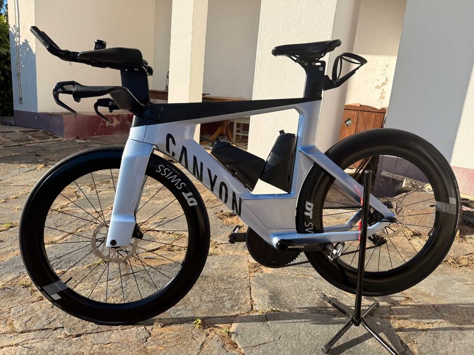Canyon Speedmax CF SLX 8 AXS 2025 - Tam. M - 2 pratos c/ potenciómetro