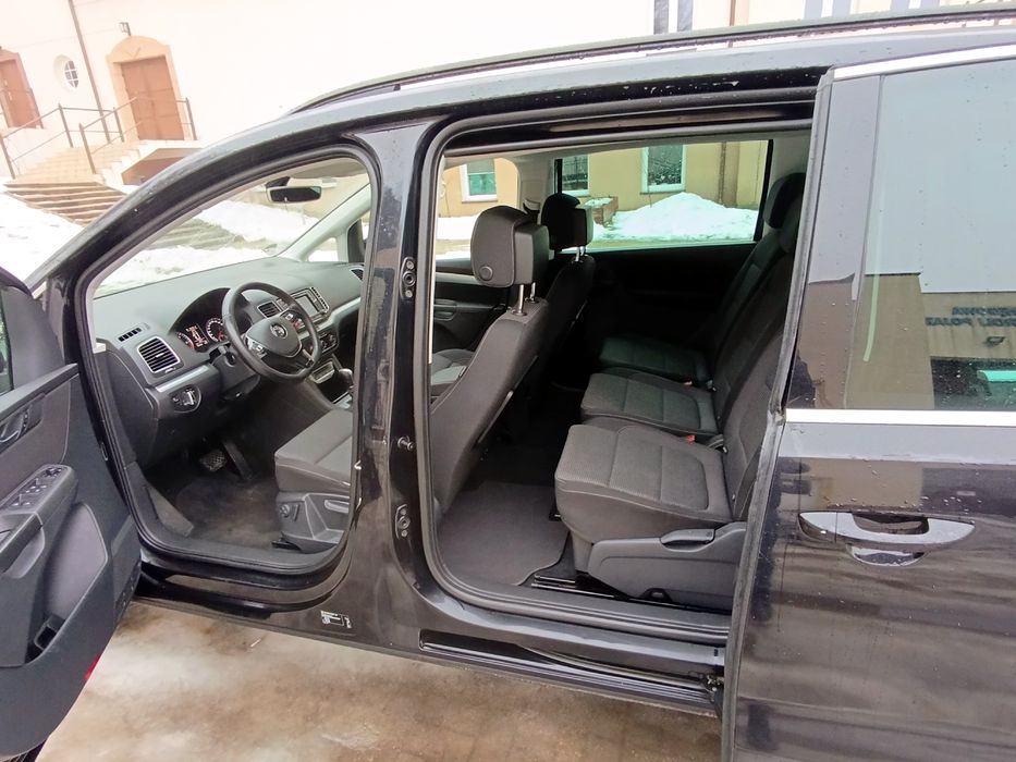 VW Sharan 2.0 TDI 150 km Automat DSG 2015 LED Navi kamera bi Xenon