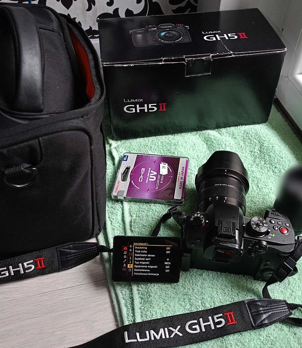 Zestaw: Lumix GH5 II + Leica 12–60 mm F/2.8