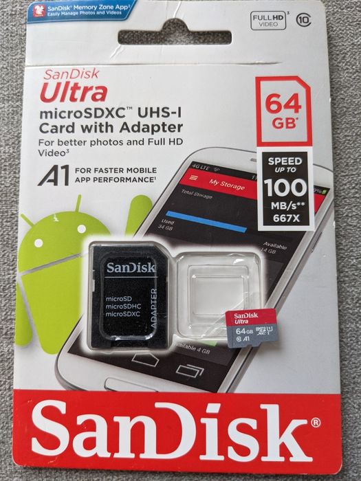 Micro SD 64gb SanDisk