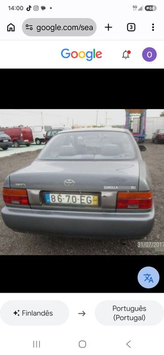 Farolins trazeiros toyota corola hatchback ano 1993 a 1998