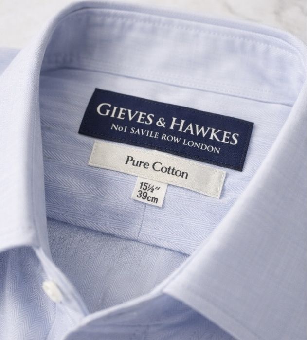 Gieves & Hawkes nowa  luksusowa męska koszula, klasy premium z metką