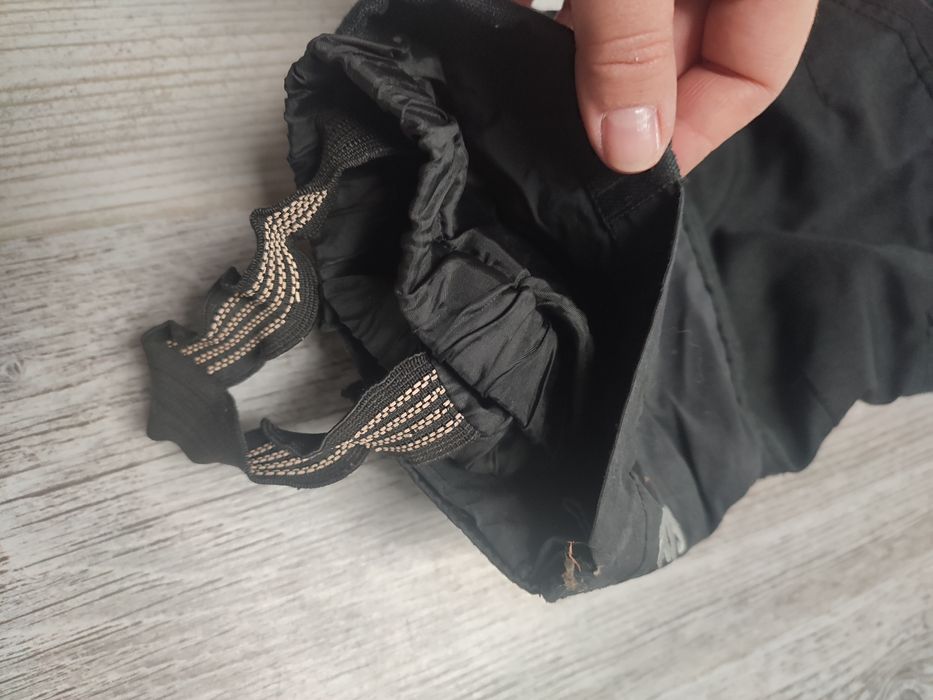 Fix 98 spodnie dziecięce zimowe narciarskie ocieplane szelki odblaski