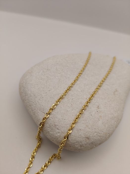 Złoty Łańcuszek 45cm Pr.585 Nowy Zapraszamy