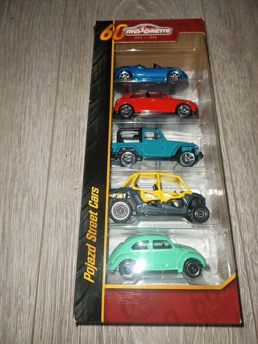 Majorette Ride Now zestaw samochodów 5 pak