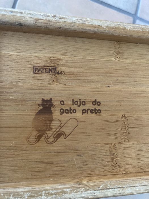 Porta revistas bambu