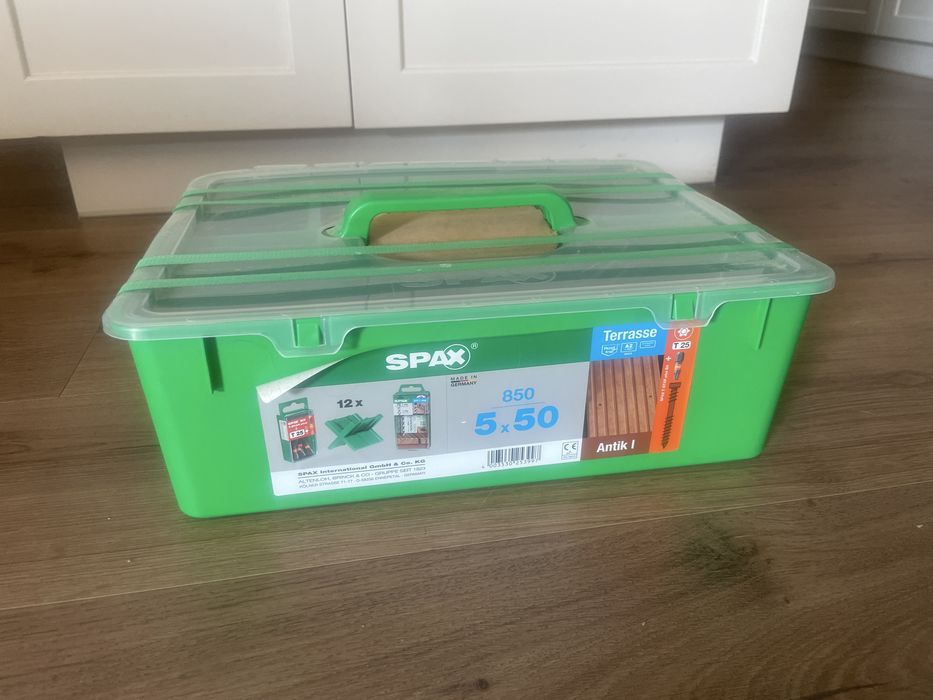 Wkręty tarasowe SPAX 5x50 850 szt.