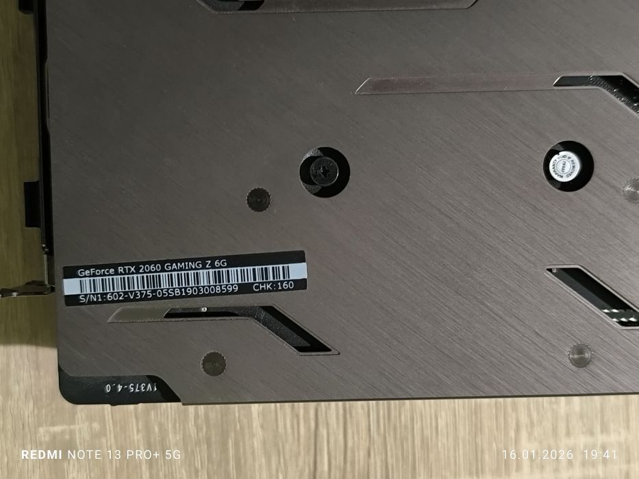 GeForce RTX2060 6GB MSI Gaming Z