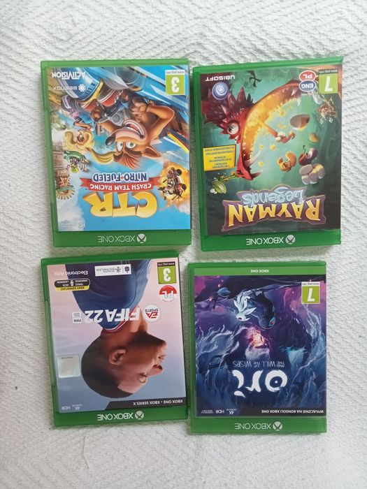 Gry na Xbox one 4 gry