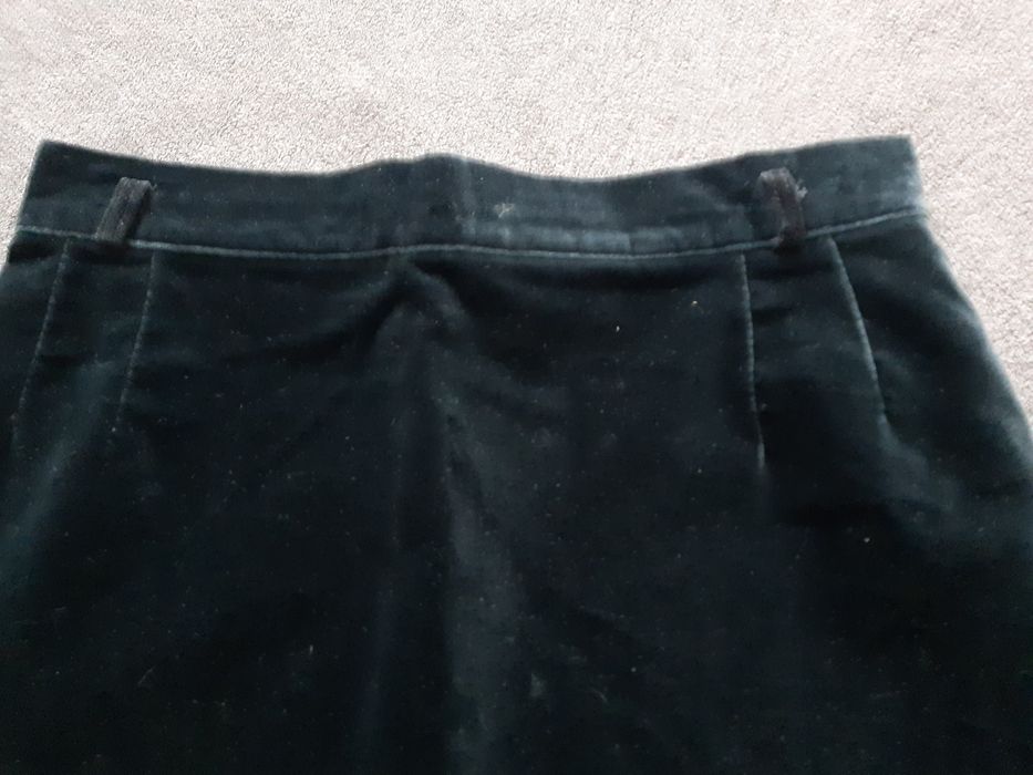 Spodnica elegancka  damska aksamit rozm S