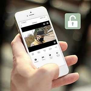 Vídeo Porteiro Tuya * S/ Fios * WiFi * Ecrã Tátil 7 Polegadas * Código