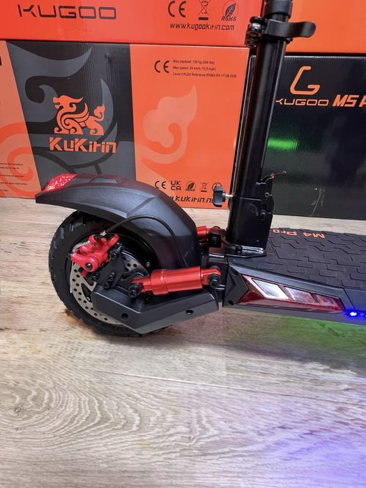 Електросамокат із сидінням Kugoo M4 Pro + 2025г (1200W. 21 Ah. 48 v)