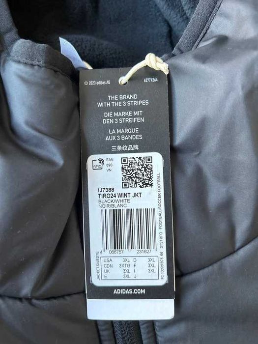 Blusão Preto Sport Lisboa e Benfica 24/25 XXXL