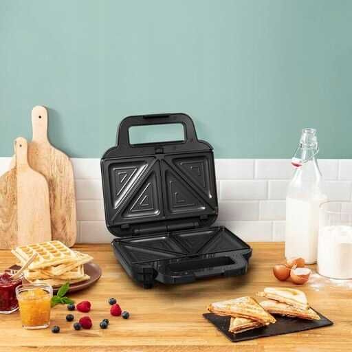 Opiekacz Gofrownica Panini do kanapek TEFAL UltraCompact SW383D10 3w1