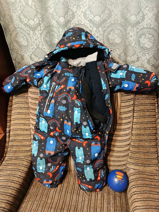 Дитячий зимовий комбінезон Lassye 92см (1.5 -3 роки)